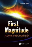 First magnitude a book of the bright sky /