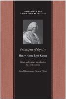 Principles of equity