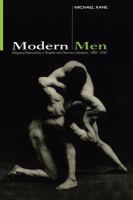 Modern men mapping masculinity in English and German literature, 1880-1930 /