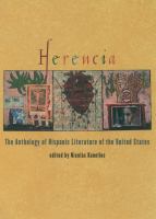 Herencia : The Anthology of Hispanic Literature of the United States.