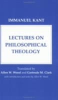Lectures on philosophical theology /