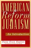 American Reform Judaism: an introduction /