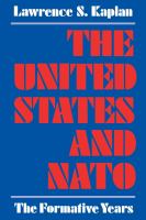 The United States and NATO : The Formative Years.