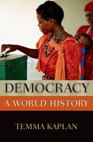 Democracy : A World History.