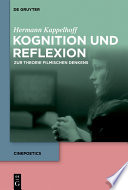 Kognition und Reflexion zur Theorie filmischen Denkens /