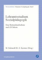 Lehramtsstudium Sozialpädagogik : Eine Bestandsaufnahme nach 20 Jahren.