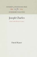Joseph Charles : Printer in the Western Country /