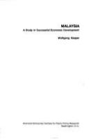 Malaysia : a study in successful economic development /