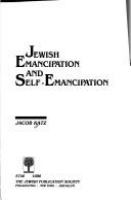 Jewish emancipation and self-emancipation /