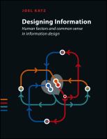 Designing Information : Human Factors and Common Sense in Information Design.