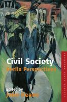 Civil Society : Berlin Perspectives.