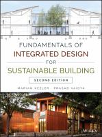 Fundamentals of Integrated Design for Sustainable Building.