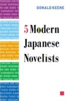 Five modern Japanese novelists /