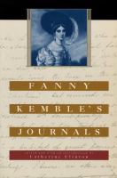 Fanny Kemble's Journals : Edited and with an Introduction by Catherine Clinton.