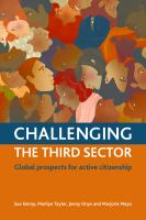 Challenging the third sector : global prospects for active citizenship /