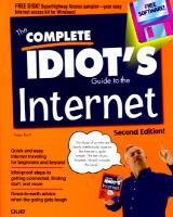 The complete idiot's guide to the Internet