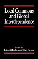 Local Commons and Global Interdependence.