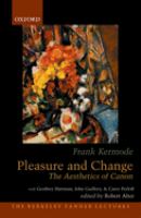 Pleasure and change : the aesthetics of Canon /