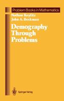 Demography through problems /