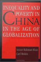 Inequality and poverty in China in the age of globalization