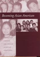 Becoming Asian American second-generation Chinese and Korean American identities /