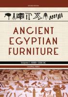 Ancient Egyptian furniture