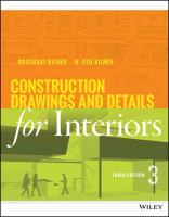 Construction Drawings and Details for Interiors : Basic Skills.