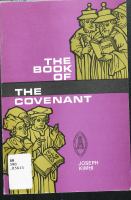 The book of the Covenant of Joseph Kimhị. /