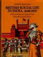 British social life in India, 1608-1937. /