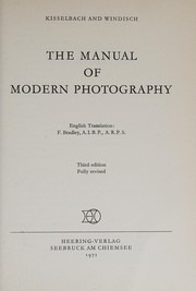 The manual of modern photography /