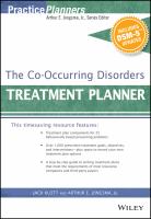 The co-occurring disorders treatment planner, with DSM-5 updates