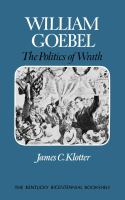 William Goebel : the politics of wrath /