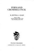 Fernand Crommelynck /