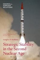 Strategic stability in the second nuclear age