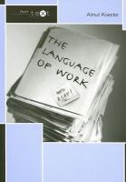 The language of work