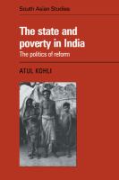 The state and poverty in India : the politics of reform /