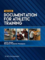 Documentation for athletic training