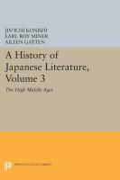 A history of Japanese literature.