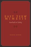 East-West mimesis : Auerbach in Turkey /