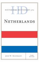 Historical Dictionary of the Netherlands.