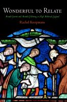 Wonderful to relate : miracle stories and miracle collecting in high medieval England /