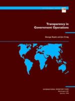 Transparency in government operations /