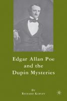 Edgar Allan Poe and the Dupin mysteries /