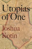 Utopias of one /