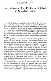 Class conflict in Chinese socialism /
