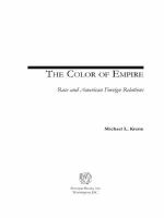 The color of empire : race and American foreign relations /