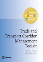 Trade and Transport Corridor Management Toolkit.