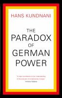 The paradox of German power