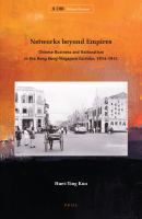 Networks beyond empires Chinese business and nationalism in the Hong Kong-Singapore corridor, 1914-1941 /