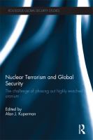 Nuclear Terrorism and Global Security : The Challenge of Phasing Out Highly Enriched Uranium.